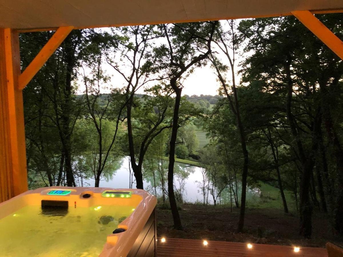 Les Cabanes Du Lac - Spa - Petit Dejeune - Cabane Du Frene & Cabane Du Chene Premium Sevignacq Szoba fotó