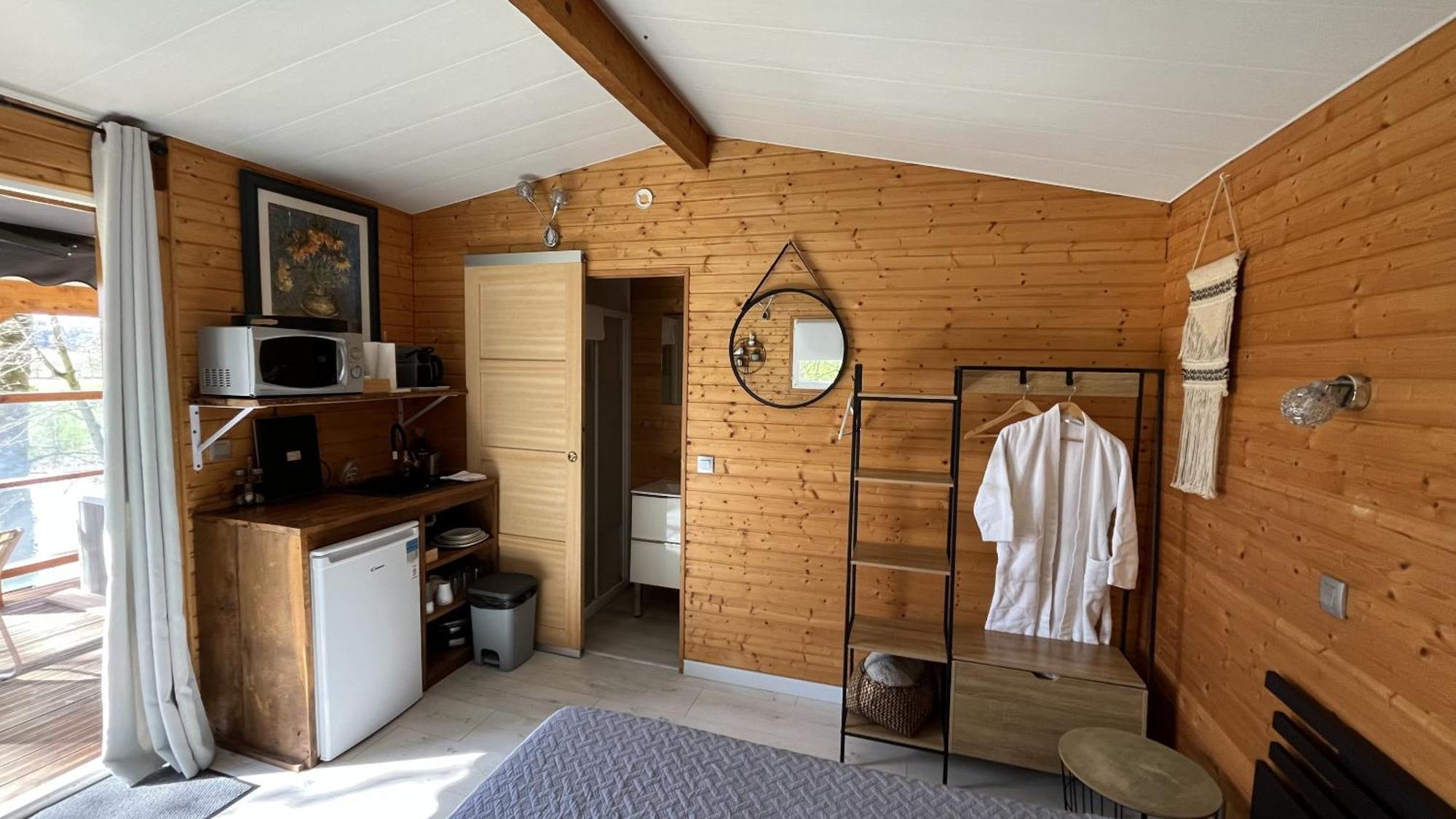 Les Cabanes Du Lac - Spa - Petit Dejeune - Cabane Du Frene & Cabane Du Chene Premium Sevignacq Kültér fotó